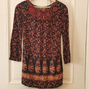 Kandi Kiss Boho style Girls dress. Size 10/12